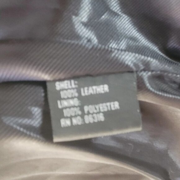 Finity Midnight Leather Jacket - Picture 10 of 12